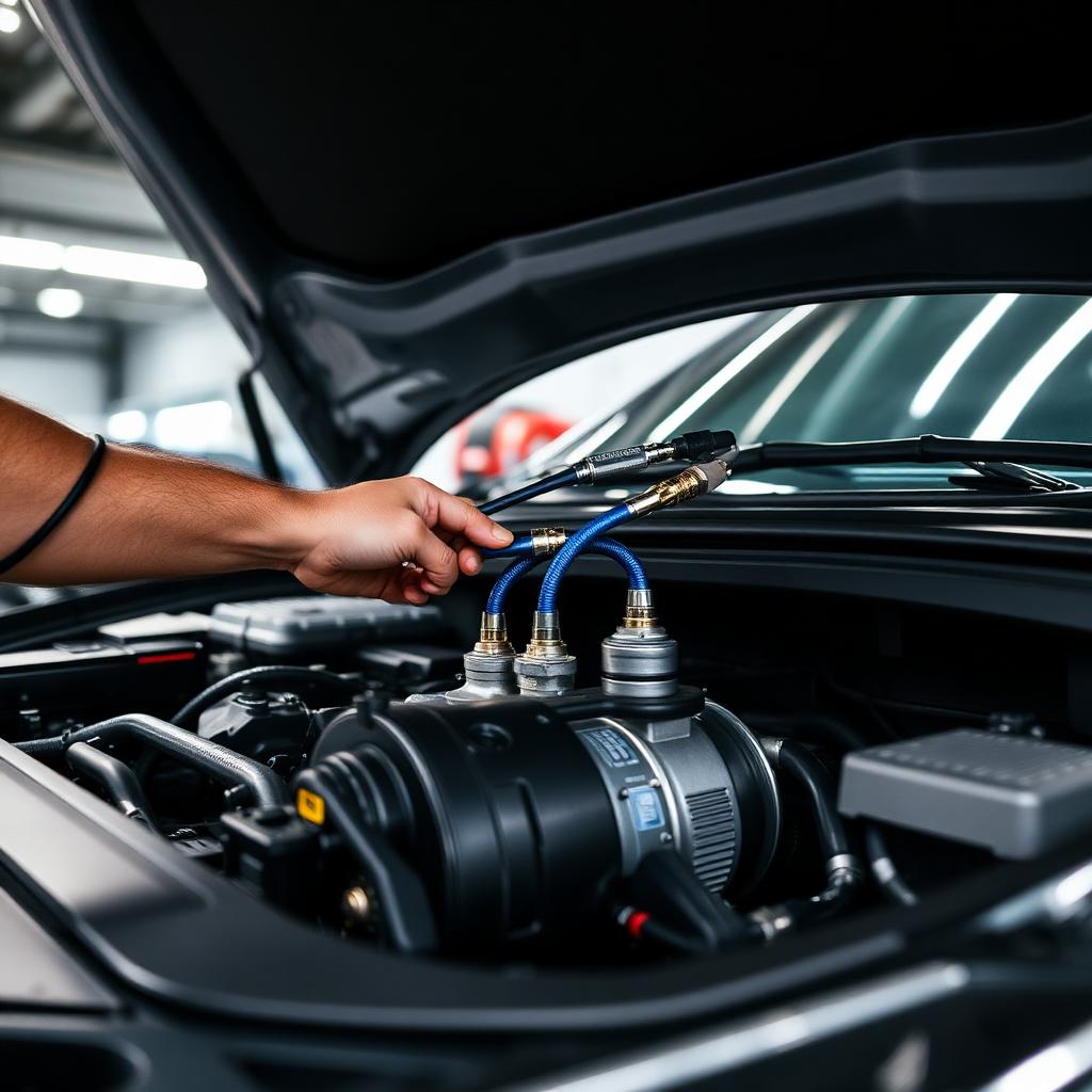 Service Air climatisé offert au garage Pneus & Mécanique St-Jean à Lévis