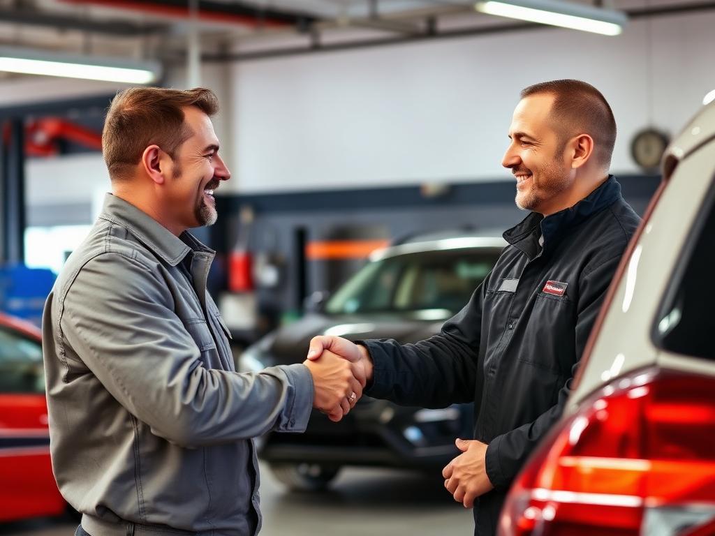 Notre valeur : Service chaleureux au garage Pneus & Mécanique St-Jean